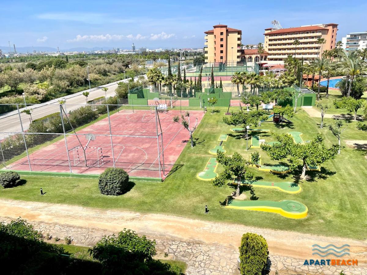 Apartbeach Los Juncos 2 Residencial Y Junto Playa La Pineda Bagian luar foto